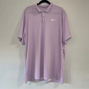 Nike Dri-Fit Polo Short Sleeve Lavender